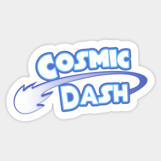 Cosmic Dash Logo Sticker